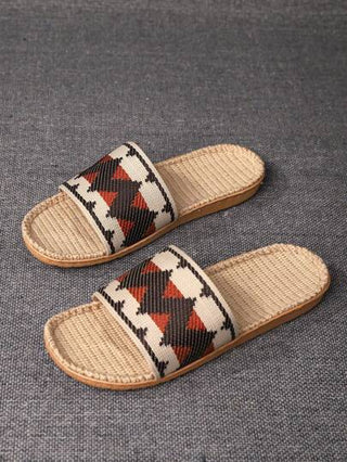 شبشب نمط هندسي الى داخلي للرجالرمضان