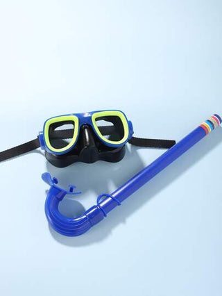 مجموعة نظارات وقناع السباحة ذات الإطار الكبير للأطفال، قابل للتعديل، مناسب للأطفال من عمر 6 إلى 16 سنة