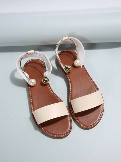 صنادل مسطحة للسيدات كبيرات الحجم، صنادل شاطئية، بطراز أوروبي وأمريكي، موديل صيفي