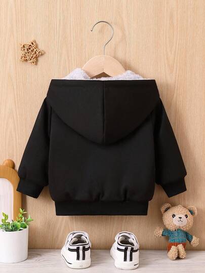 جاكيت طباعة ديناصور بطباعة تيدي قبعة للاولاد الاطفال