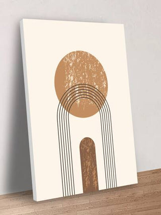 رمضان زينة رمضان إطار عتيق هندسي بطباعة بجرافيك زيتي مع خشب صلب , النمط البوهيمي غرفة المعيشة , غرفة نوم , دراسة غرفة زخرفة قطعة واحدة