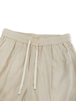 Manfinity Hypemode بنطلون رجالي واسع القصة بخصر رباط