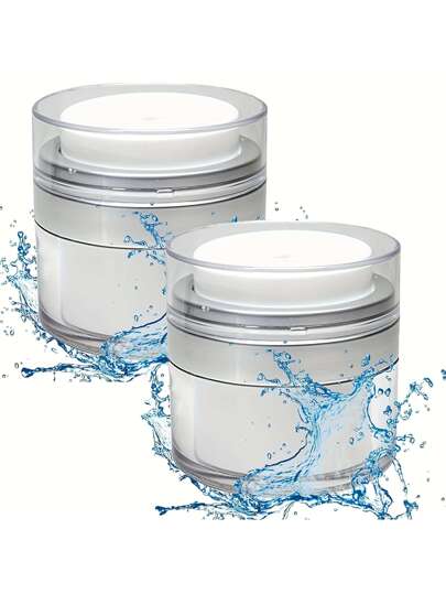 قطعة واحدة فارغة بدون تهوية حاوية مستحضرات التجميل قابل لإعادة التعبئة وعاء الى كريم غسول مضاد للتسرب السفر المحمول مقاس وعاء كريم إناء 15g 30 جرام 50 غ , ضروريات السفر