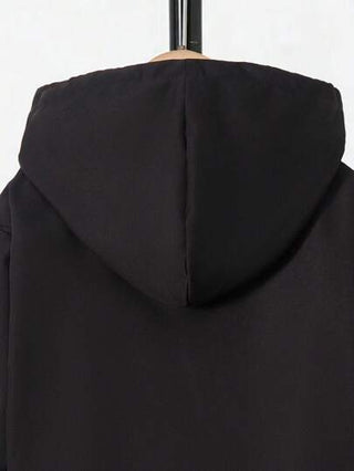 SHEIN جاكيت بطباعة أحرف بطباعة تيدي قبعة قطعة واحدة ولد طفل