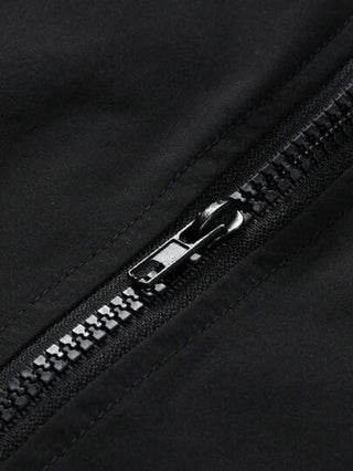 Manfinity Homme جاكيت لغير التيشيرت للرجال بألوان متناقضة، جاكيت خفيفة بأكمام طويلة وألوان متناقضة للخروج، هدايا للأصدقاء والأزواج والحبيب