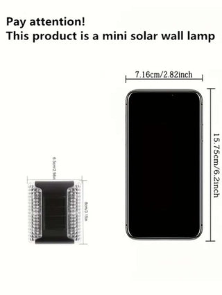ضوء الحائط العامل بالطاقة الشمسية، إضاءة ليلية صغيرة للحدائق والممرات والأبواب، مقاوم للماء مع إضاءة لأعلى وأسفل، تعمل بالمحول، إضاءة حائطية عصرية عامة