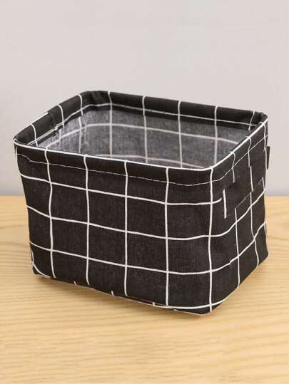 سلة غسيل قطعة واحدة ، سلة تخزين على المكتب لحفظ الأشياء المتنوعة وعلب تنظيم المستلزمات والكتب والمستحضرات والملابس الداخلية والقرطاسية ، سلة غسيل للعودة إلى المدرسة