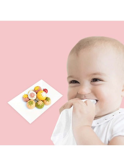 50 قطعة / 100 قطعة منديل محمول صغير بجوهر فيتامين سي بدون رائحة ، للطلاب والأطفال والموظفين ، المطبخ والحمام والمنزل ، المستلزمات المنزلية