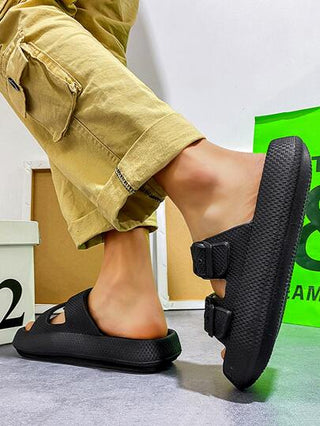 للرجال مريح & الموضة مانع للانزلاق داخلي EVA شبشب , خارجي حذاء سلايدرمضان