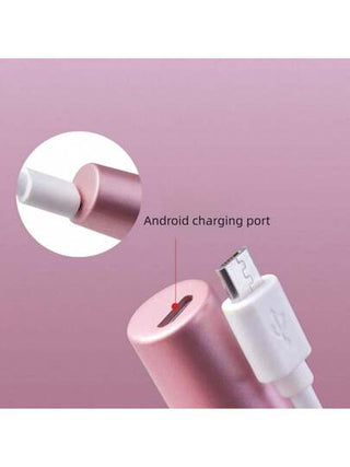 طقم مانكير كهربائي، ملف أظافر وقرص تلميع متصل بمنفذ USB مع 11 قطعة من أقراص الاستبدال والأحزمة الرملية، لإزالة البشرة الميتة، التلميع، العناية بالأظافر الاكريليكية ،هدية عيد الأم