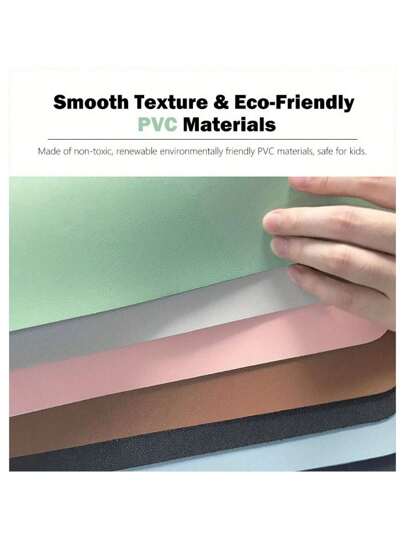 حصيرة مكتبية للمنزل والمكتب، جلدية مقاومة للماء كبيرة لتنظيم حصيرة كتابة المكتب، حصیر مكتبي مزدوج الاستخدامات الخفیف للغایة كحامیة فأر حامي