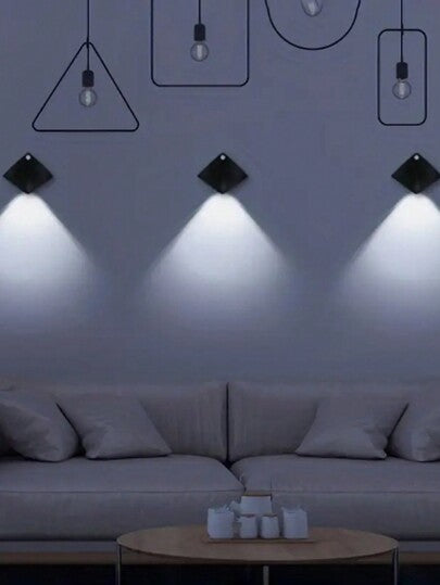 مصباح جداري بحساس حركة قطعة واحدة لغرفة النوم، الشرفة، الشرفة، الممر في المنزل ليلاً الديكور