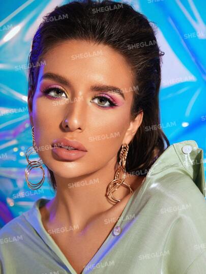 SHEGLAM لوحة ظلال العيون Chill Track Palette 12-Clolor Shimmer Metallic Matte Eyeshadow Palette Bold Color Long-Lasting Ultra Pigmentized Blendable Y2K Styling Eyeshadows Christmas Winter Gifts عيد الأب التخرج عيد الميلاد العطلة الربيع الصيف Y2K...