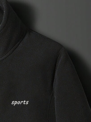 جاكيت تفاصيل مرقع بعبارة بطباعة تيدي للرجال