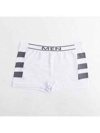 ملخص بوكسر طبع حرف الرجالي 6قطع/طقم بألوان متعددة