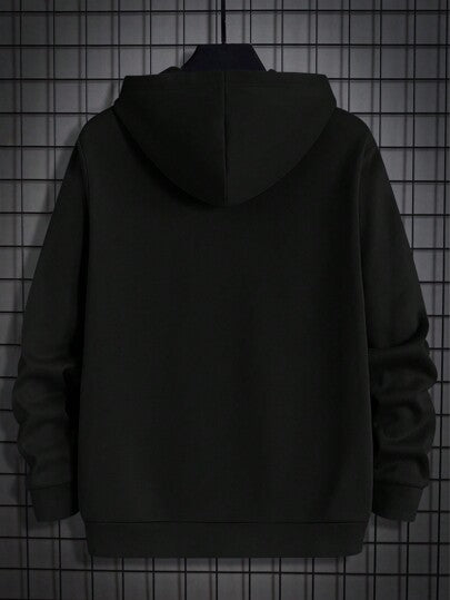 Manfinity RebelGame هودي بطباعة أحرف للرجال