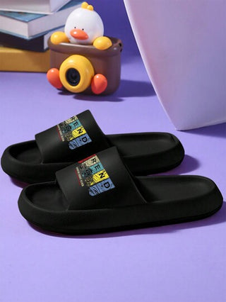 X شبشب الجديد الصيف زوج منزل ارتداء مانع للانزلاق الموضة نعل سميك للرجال الى خارجي استخدامرمضان