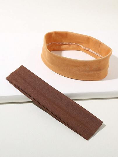 4قطع/مجموعة أساور رأس بسيطة بنمط مدرسي