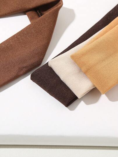 4قطع/مجموعة أساور رأس بسيطة بنمط مدرسي