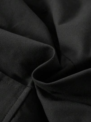 SHEIN بنطلون هاريم ناعم وخفيف بألوان أحادية للأطفال الصبيان مع جيوب مغطاة بغطاء جانبي