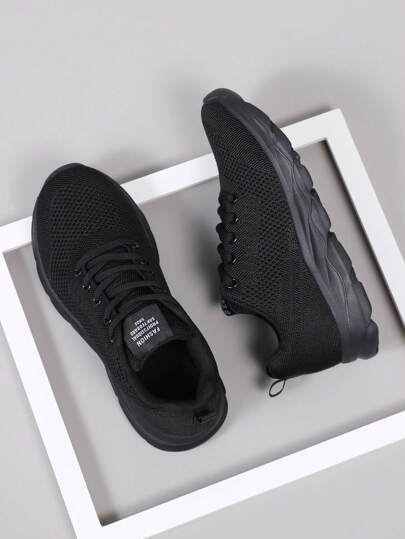 أحذية جري كاجوال للنساء، من قماش شبكي، خفيفة الوزن، قابلة للتنفس، مريحة، مانعة للانزلاق، مصنوعة بتقنية الكروشيه