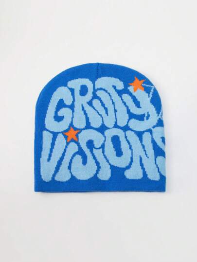 قبعة محبوكة للرجال بنمط شبكة العنكبوت، مناسبة للأزياء الدافئة في فصلي الخريف والشتاء