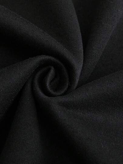 Manfinity Dauomo هودي بجرافيك رقم رباط للرجال