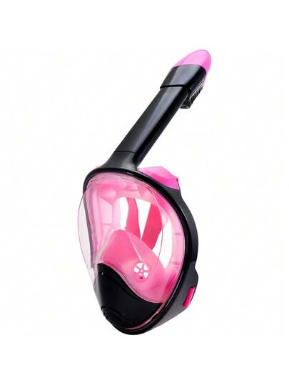 JoyMaySun قناع غطاء الوجه الكامل المضاد للضباب والتسرب مزود بحامل كاميرا للغطس للكبار، معدات غطس غطس في السباحة و التنفس تحت الماء بالمعدات الكاملة