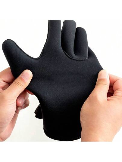 JoyMaySun قفازات الغوص وركوب الأمواج السميكة من Neoprene 3 مم بميزات الاحتفاظ بالدفء وعدم الانزلاق والمرونة، مناسبة للصيد والسباحة وركوب القوارب وقارب الكاياك والتجديف وركوب الأمواج والغوص