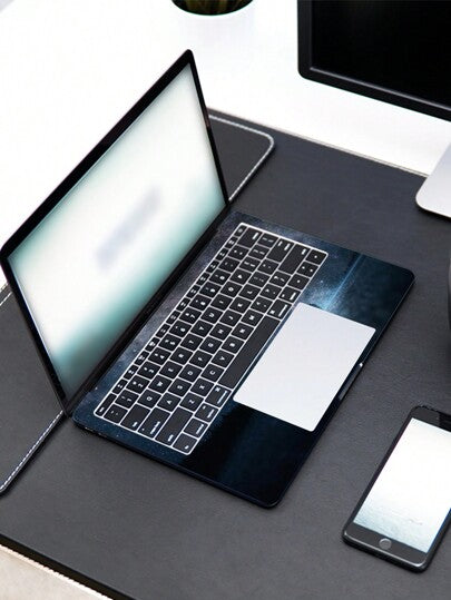 مجموعة واحدة من ملصقات الجلد الواقية للكمبيوتر المحمول بنمط مطبوع، مضادة للخدش ولا تترك بقايا، متوافقة مع أجهزة Hp Dell Lenovo Apple Asus Acer Compaq وhasee/15.6-16 بوصة