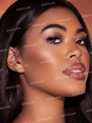 SHEGLAM هايلايتر سائل Glow Bloom-Bellini Brunch Gel Cream Highlighter لامع وذو لمسة نهائية ندية يدوم طويلاً ومشرق وغير متكتل ومقاوم للماء وهايلايتر توهج مكياج وعيد الميلاد والشتاء وهدايا عام 2000 عيد الأب التخرج عيد الميلاد العطلة الربيع الصيف Y2K...