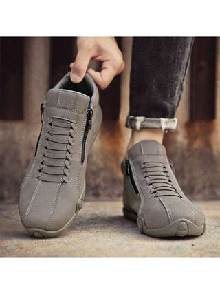 حذاء جانبي برباط سحب عارض للرجال الجدد لفصل الخريف والشتاء