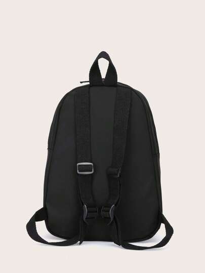 حقيبة ظهر قطنية بأذني أرنب كاواي للأطفال ،حقيبة مدرسية كبيرة الحجم للفتيات بتصميم كرتوني جذاب ولطيف،حقيبة أدوات مدرسية كرتونية ذات أذن أرنب جذابة ولطيفة للفتيات،حقيبة طفل رياض الأطفال ،حقيبة سفر نايلون ذات وزن خفيف