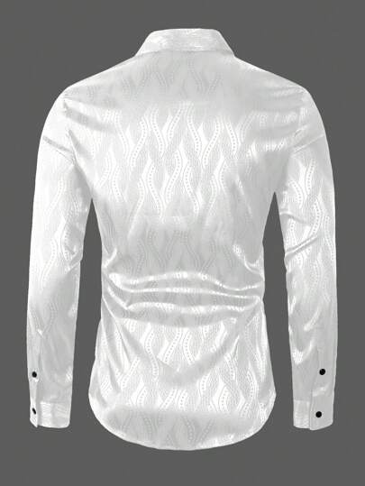 Manfinity AFTRDRK قميص طباعة شامل للرجال