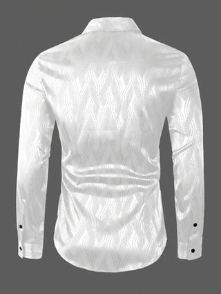 Manfinity AFTRDRK قميص طباعة شامل للرجال