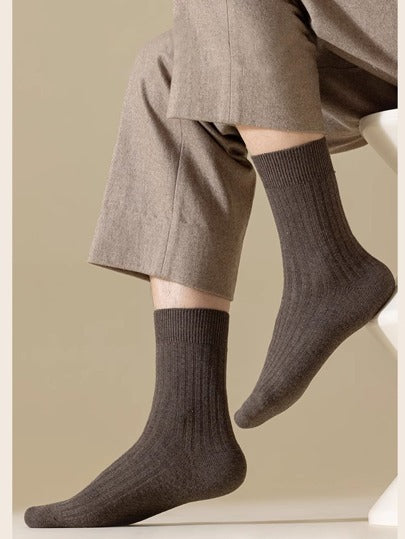 8 أزواج من جوارب طاقم للرجال كلاسيكية، ماصة للرطوبة، قابلة للتنفس، مناسبة للعمل والرياضة مع تنسيق الألوان، مناسبة للارتداء اليومي مع الأحذية الجلدية أو أحذية الرياضة في الصيف