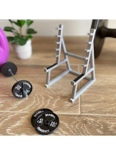 حامل قلم مكتب مزين بموضوع اللياقة البدنية : هدية مثالية لهواة اللياقة البدنية ومحبي رفع الأثقال!