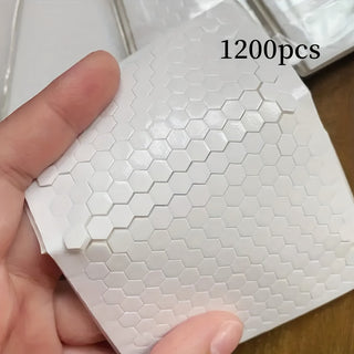 شريط لاصق مزدوج الجانب سداسي سميك قوي 960/1200/2400 قطعة - غراء عالي اللزوجة للإبداع DIY