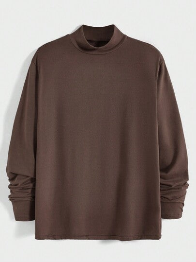 Manfinity NiteLyfe تي شيرت سادة برقبة وهمية للرجال 3 قطع