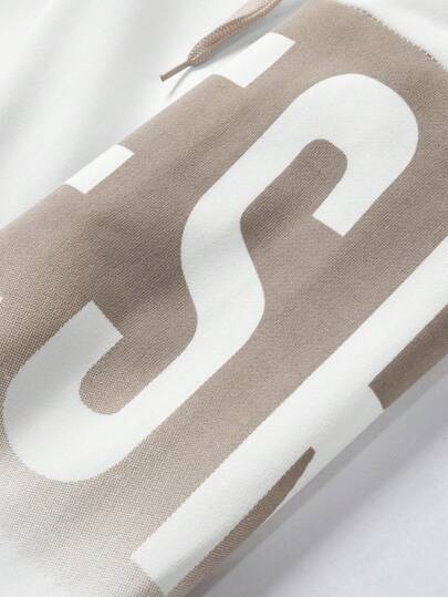 سترة هودي بسحاب رجالية بطبعة حرفية بألوان متباينة