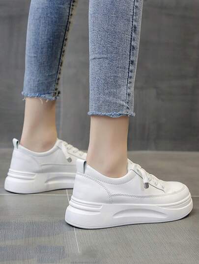 حذاء مبسط رباط امامي تزلج رياضي خارجي كاجوال نساء