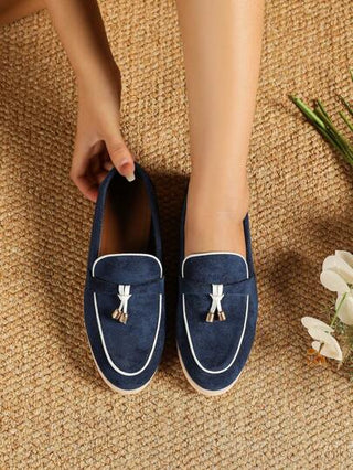 أحذية أوكسفورد حريمي نساء مشاة منخفضة الكعب في درجات البرغندي والأحمر والأزرق والأزرق الداكن, موديل جديد صيف 2025 للخارج/العمل, أحذية كاجوال مريحة ناعمة أكسفورد قوارب مقاس كبير 41-43