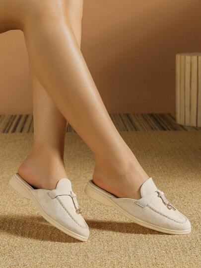 أحذية أوكسفورد حريمي حذاء لوفر نسائي مسطح، موديل جديد ربيع/صيف 2025 بفراغ منخفض في المقدمة، أكسفورد قاع ناعم كاجوال، أحذية عمل، مقاسات كبيرة 41-43