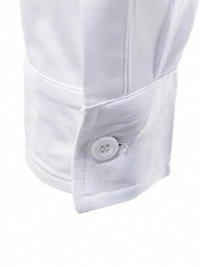 ١ قميص كاجوال بأكمام طويلة مربع