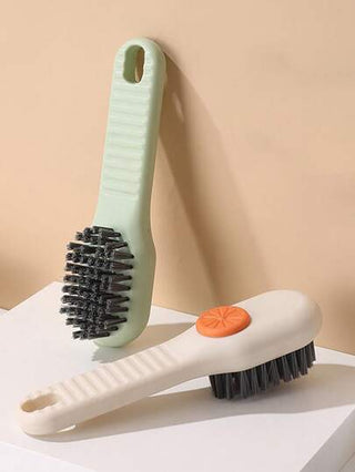 فرشاة تنظيف متعددة الوظائف و متعددة الإستخدامات، فرشاة حذاء سائلة مطبقة المنزل تستخرج السائل وتغسل الأحذية وتنظف بلطف الملابس