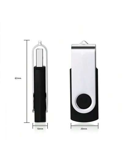 ذاكرة فلاش عالية السرعة Usb 2.0 بسعة كبيرة جدًا - 64 جيجابايت، 32 جيجابايت، و 8 جيجابايت خيارات تخزين!