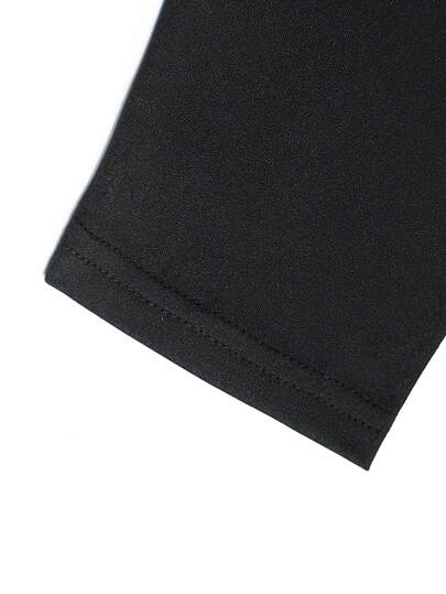 Manfinity Homme تي شيرت رجالي ذو أزرار أمامية بأكمام طويلة هينلي موضة الربيع، كاجوال