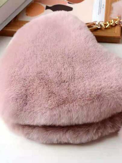 حقيبة بشكل قلب للطلاب ، بطراز كوري ، يمكن حملها باليد أو على الكتف أو متقاطعة