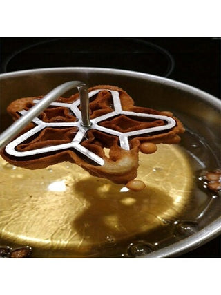 مجموعة قوالب بشكل زهرة 5قطع، قالب بونويلوس بمقبض , قوالب تيمبال مع قالب أتشابام, مجموعة وافل بشكل روزيت ب4تصميم الفراشة النجمة الشجرة و العجلة مع أداة الرفع