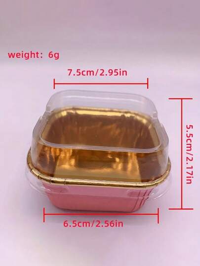 50/25 قطعة من الأكواب الورقية المقاومة للدهون، مربعة الشكل بحافة ملفوفة، مقاومة للحرارة ومانعة للتسرب، مثالية للخبز وتقديم الطعام وحلويات الحفلات. الأفضل لكعكات حفلات عيد الميلاد والهالوين.